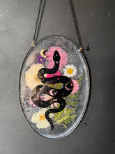 Load image into Gallery viewer, Serpent in Bloom wall hanging