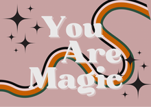Load image into Gallery viewer, “You are magic” Thank you card template