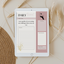 Load image into Gallery viewer, Daily journal with affirmations