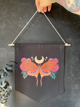 Load image into Gallery viewer, Amalia moth wall pennant