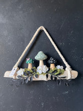 Load image into Gallery viewer, Raven mushroom hanging