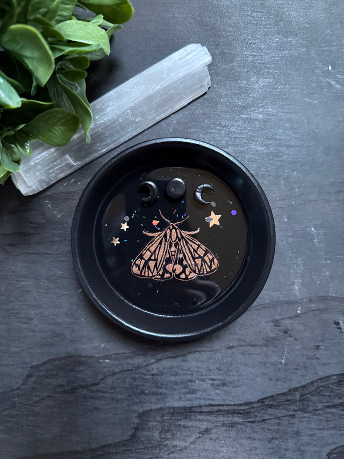 Moonlit Moth Tray