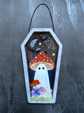 Load image into Gallery viewer, Imperfect-Haunted ghostly shroom coffin
