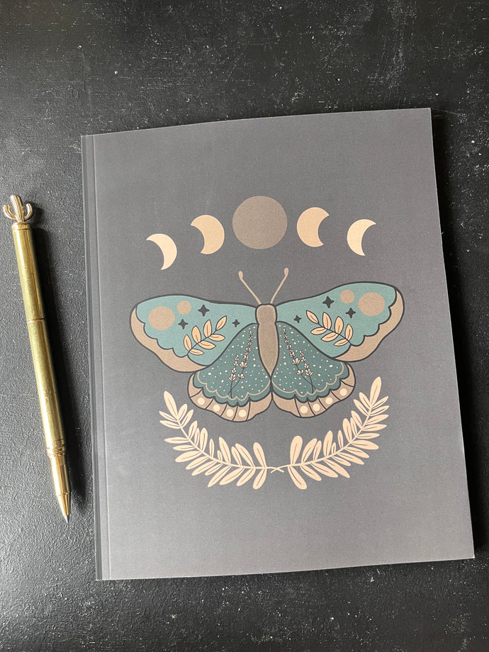 Mystic Moth notebook