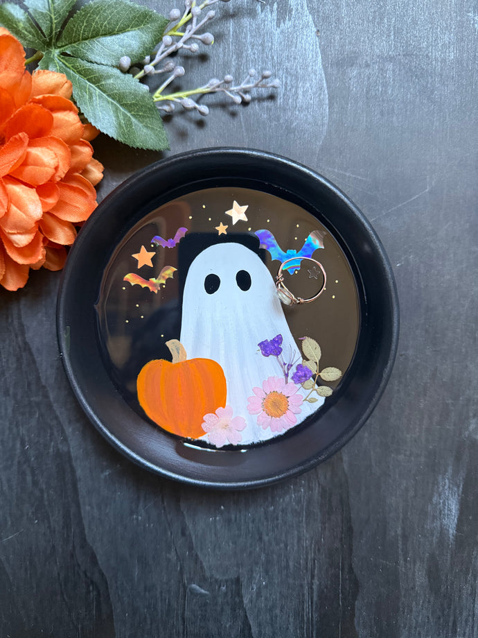 Pumpkin boo tray