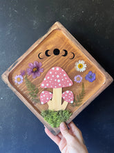 Load image into Gallery viewer, Enchanted mushroom wall plaque
