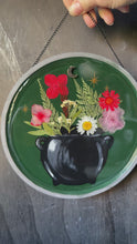 Load and play video in Gallery viewer, Cauldron of Blooms wall hanging
