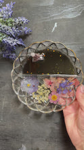 Load and play video in Gallery viewer, Scalloped crystal tray
