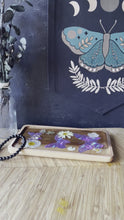Load and play video in Gallery viewer, Lilac butterfly tray
