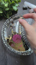 Load and play video in Gallery viewer, Smokey Quartz moon trinket tray

