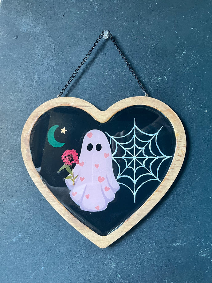 Love ghost wall hanging