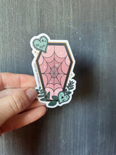 Load image into Gallery viewer, Be mine coffin sticker
